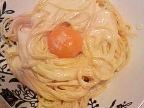 ヘルシー豆腐カルボナーラ